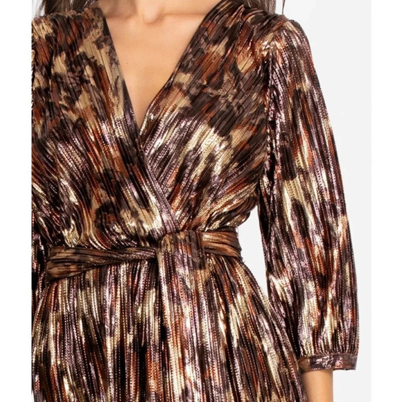 Johnny Was Tina Wrap Midi Dress - Picture 4 of 8